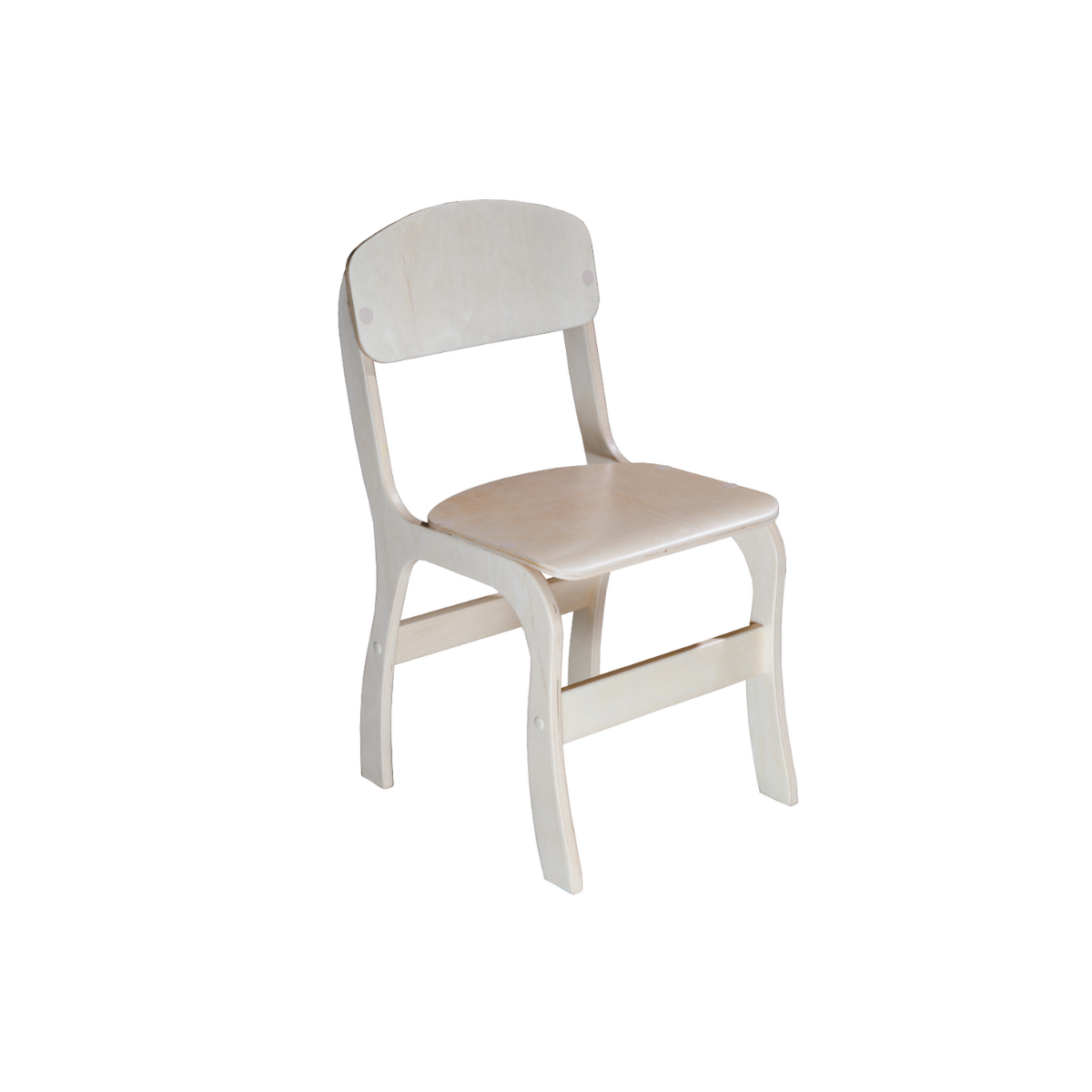 Фанерний дитячий стільчик "Мелодія", на ростову групу №1, ЛЕЛЕКА, 260х293х516 мм.